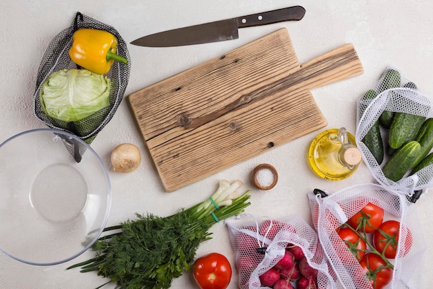 kitchen countertop with utensils
